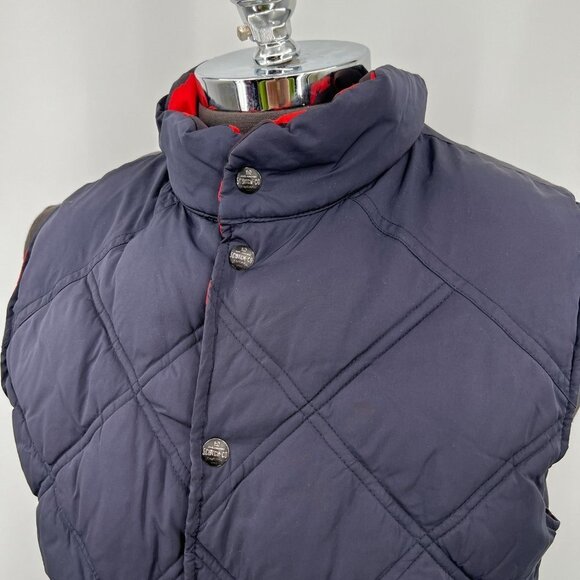 Scotch and Soda Reversible Red‎ Camo Vest with Navy Solid - Picture 8 of 13